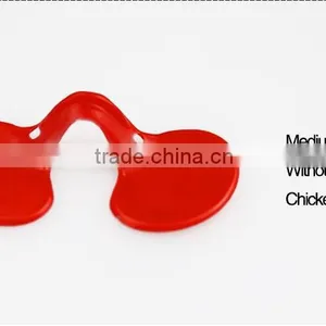 Wholesale Chicken Protecting Glass Eye Cover Plastic Chicken Glasses thumbnail-2