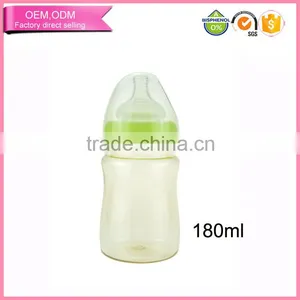 The Newest Feeder 6oz 180ml Wide Neck BPA Free PPSU Baby Bottle thumbnail-3