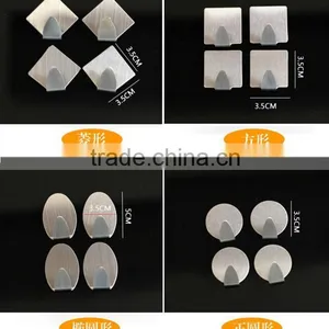 Stainless Steel Adhesive Sticker Hang Hook thumbnail-1