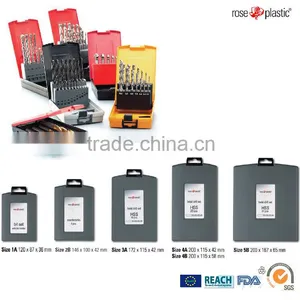 PP Transparent PVC Clear Visible or PE Colored Plastic Packaging Box for Stepped Drill Rose Box BR thumbnail-3