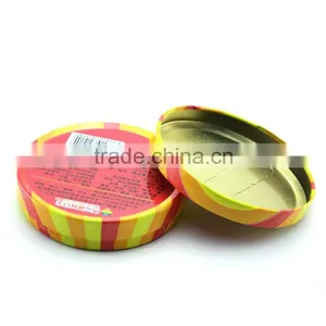 Factory Wholesale Food Grade Mint Round Metal Tins Small thumbnail-4