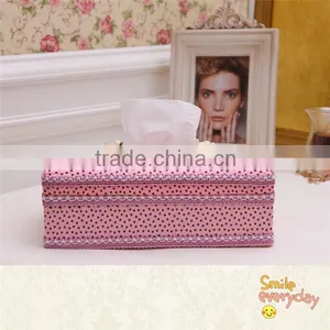 Luxurious Table Decoration Fabric Napkin Paper Box thumbnail-3