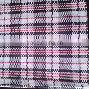 PE/PP Checked Waterproof Fabric Tarpaulin Material, Woven Fabric Tent Material Plastic Tarpaulin Sheets thumbnail-1