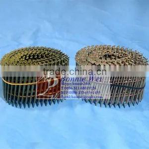 Smooth Shank Vinyl-coated Pallet Wire Coil Nail thumbnail-1