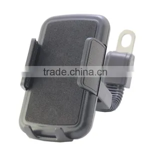 360degree Adjustable Motorcycle Mount Rearview Mirror Mount Holder Stand For Universal Mobile Phone GPS thumbnail-2