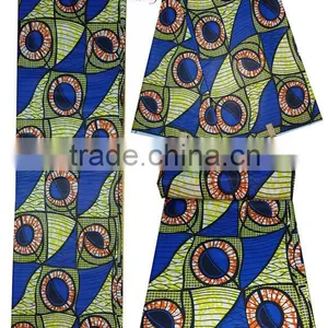 2016 Real Wax Fabric With 100 Cotton Print Wax Hollandais Fabric for African SMAW27 thumbnail-2