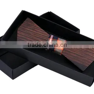 2016 Solid Good Quality Wooden Bow Tie For Men Classic Wooden Bow Ties Factory Neckwear 3D Handmade Butterfly Wood Tie thumbnail-3