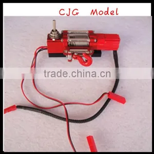 4x4 Accessories 2014 New Product Bulldog 9300XT Scale rc Car Winch (RED) thumbnail-1