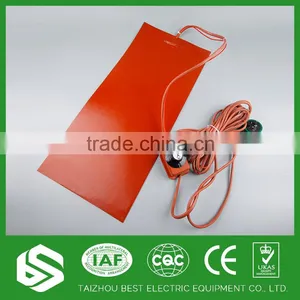 Heat Transfer Flexible Silicone Rubber Oil Drum Heater Pad 220v thumbnail-1