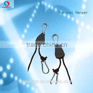 High Quality Adjustable Grow Light Rope Ratchet Hanger thumbnail-1