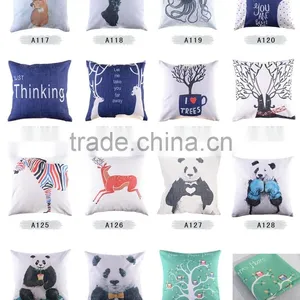 Hot Selling Product Customized Size Plain Cotton Throw Pillow Cover thumbnail-2