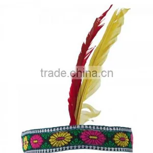 Indian Brave Feather Headdress Headband Costume Accessory thumbnail-3