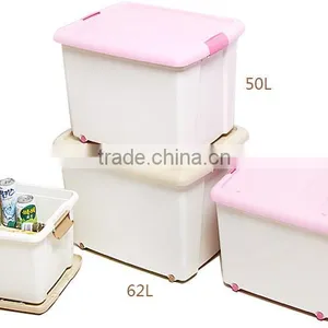 New Wholesale Plastic Storage Box With Handle thumbnail-3