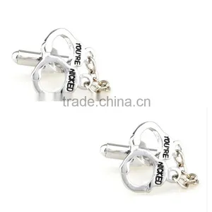 New Arrival Fashion Jewelry Novelty Cooper Valentine Gift Cufflink thumbnail-2
