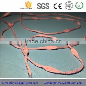 China Cheap Cotton 2.8NM Sausage Knitting Yarn thumbnail-3