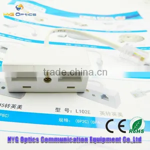 RJ45 to Dual US BT Socket Secondary Telephone Adapter thumbnail-4