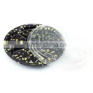 Sushi Container Round Plastic Packaging Food Sushi Box thumbnail-2