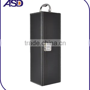 Custom Logo Print High Quality Leather Wine Box Gift Boxes Small Lot is ok thumbnail-2