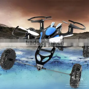 New Arriving! JXD 503 3 In 1 UAV 2.4GHz RC Hover Drone Ground Drive Aquatic Drive Sky Flight Waterproof Quadcopter thumbnail-1