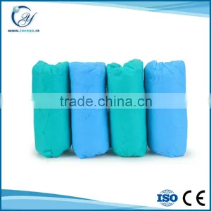 Cheapest Blue / Green Good Quality Disposable Non Woven Shoe Covers thumbnail-4