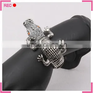 Modern Bangles and Bracelets for Party, Crocodile Shaped Girls Latest Bangles thumbnail-2