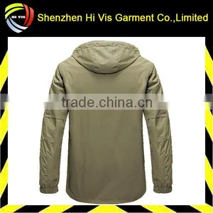 High Quality Double Zipper Winter Windproof Jacket thumbnail-2