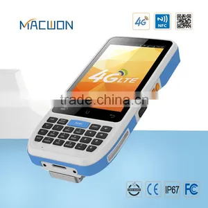 Handheld Android Mobile Uhf Rfid Reader With Barcode Scanner thumbnail-4