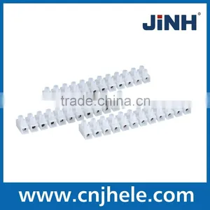 H U Type 12 Poles PE PP PA Plastic Feed Through Terminal Blocks thumbnail-2
