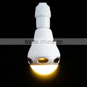 Innovative Designed 2-in-1 Bluetooth Speaker With Dimmable LED Light Bulb thumbnail-2