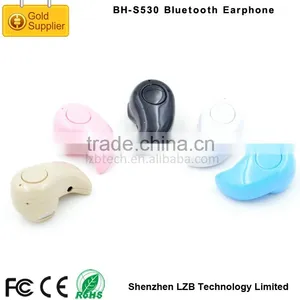 CE ROHS Certificated In-ear Mini Bluetooth Earphone With Bluetooth V4.0 and Stereo Sound Quality thumbnail-5