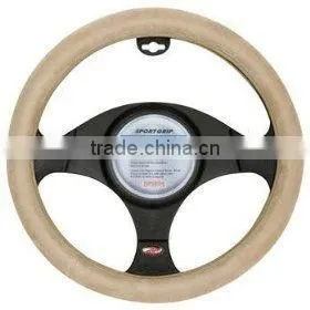 Tan Memory Foam Steering Wheel Cover thumbnail-1