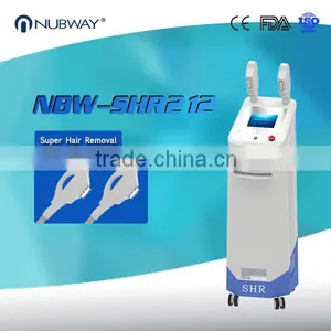 2 Handles in One!!!! 2017 Fast Hair Removal Ipl Shr Hair Removal Machine thumbnail-1