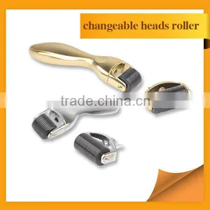 Professional Face and Body Massager Stainless DRS Micro Derma Roller 600 Pins Micro Needle Roller thumbnail-1