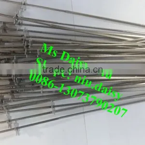Stainless Steel Kebab Skewers/BBQ Kabob Skewers/charcoal Gear Skewers thumbnail-5