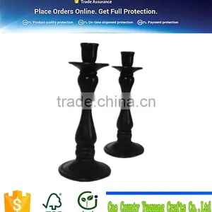 Handicraft Supplier Custom New Candle Wood Holder thumbnail-1