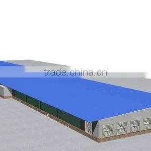 Steel Structure Chicken Shed With Environmental Control System thumbnail-1