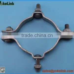 Carbon Steel Double Offset Pole Band for Electrical Hardware thumbnail-1
