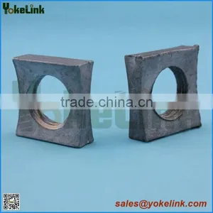 Galvanized Steel Concave MF Square Curved Locknut thumbnail-3