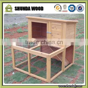 2 Storey Custom Rabbit Hutch With Run thumbnail-4