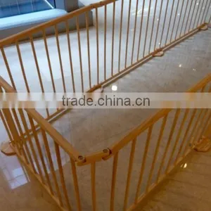 Solid Wood Baby Furniture Baby Folding Playpen thumbnail-2