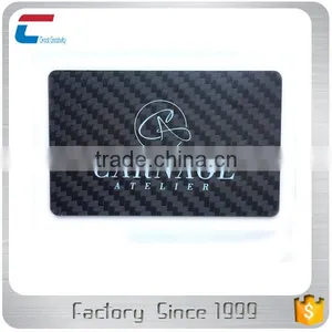 Competitive Price, Customized, Fashion, 100% Carbon Fiber Business Cards thumbnail-1