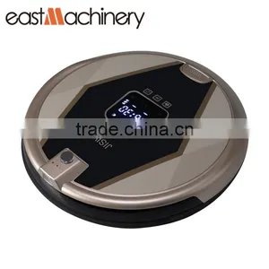24w 14.8V 2.6Ah Li-ion Battery Golden Smart Robot Cleaner Vacuum Cleaner Robot With Wifi APP Remote Control and Camera thumbnail-1