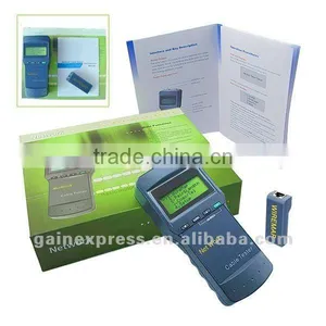 Digital Network Cable 5E, 6E, Coaxial Telephone Line Wire Length Tester w/ Backlight thumbnail-2