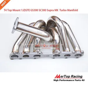 Mertop T4 TWIN SCROLL Turbo Manifold Fits Toyota 1JZ 1JZGE 1JZ JZA70 MK3 Engines thumbnail-2