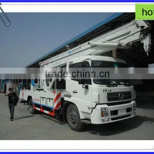 Dongfeng Tail-lift Truck With Top Quality,hydraulic Platform Truck,insulated Bucket Trucks thumbnail-1