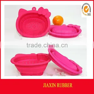 100% Food Grade Locked Lids Silicone Soup Bowl thumbnail-1