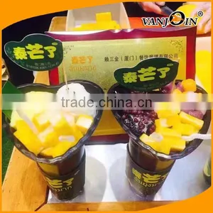 PP Split Boba Tea Cup With Snack Bowl 700ml thumbnail-2