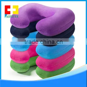 Hot Selling Custom Printed Traveling Pillows, Traveling Pillows Self Inflating Camping Pillow thumbnail-1