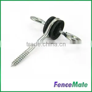 Electric Fence Wood Post Gate Handle Anchor thumbnail-3
