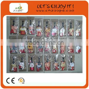 High Quality Leather Hard Plastic Luggage Tag thumbnail-1